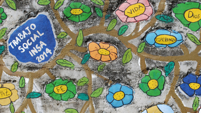 Wall of the Victim Memorial in Trujillo, Colombia